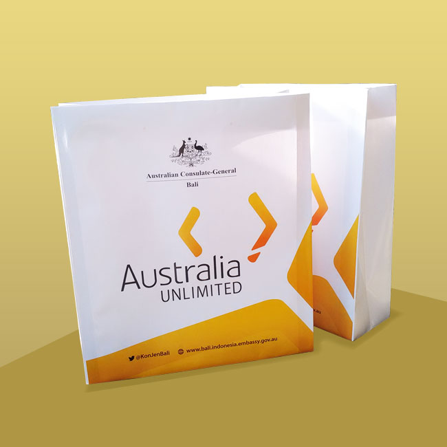Australian General Consulate Bali Paper Bag Printing