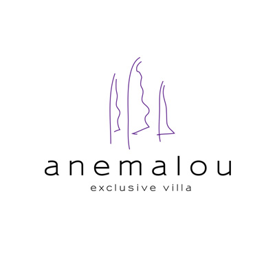 Anemalou Exclusive Villa Bali Logo Design