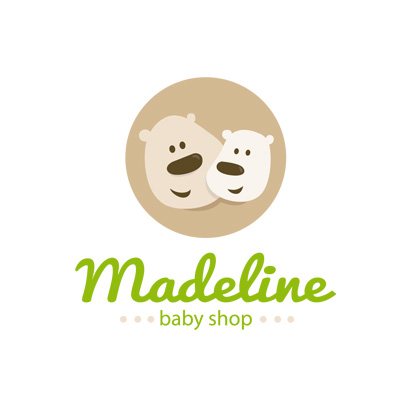 Madeline Baby Shop Logo Design Bali