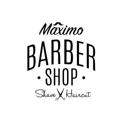 Maximo Barbershop Logo Design
