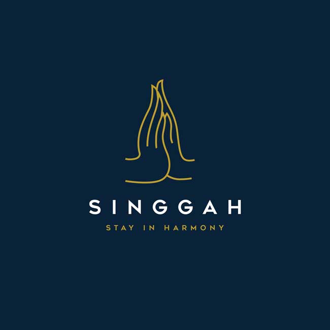 Logo Design for Singgah Hotel Legian Bali