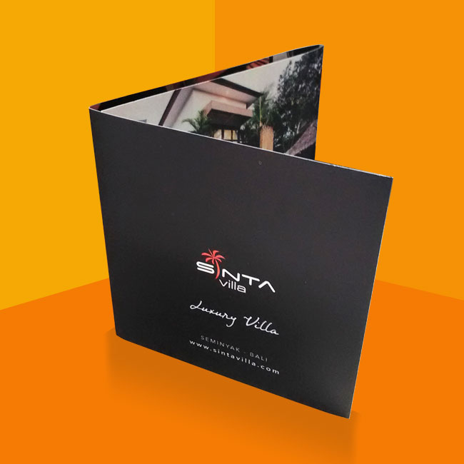 Bali Brochure Design for Sinta Villa Seminyak