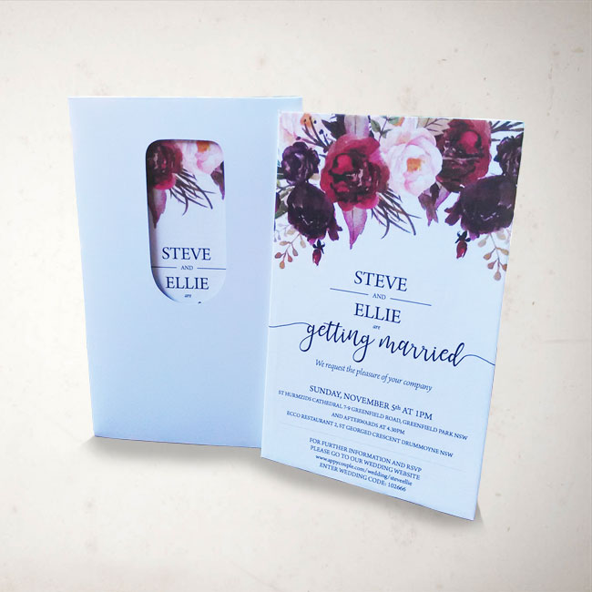 Wedding Invitation Design and Printing